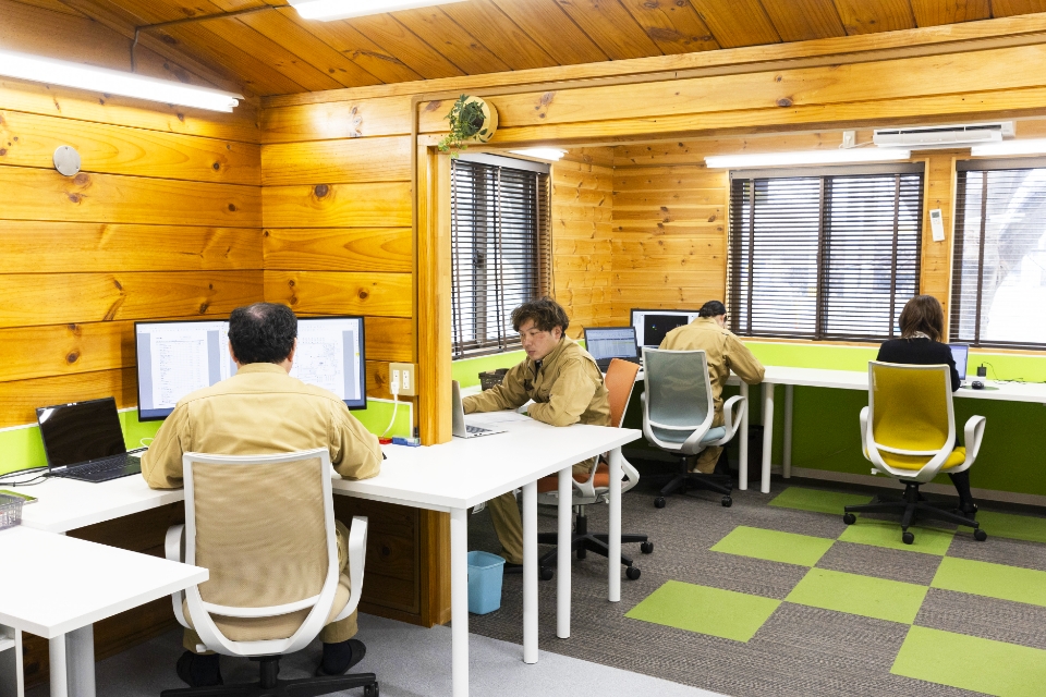 工務課 執務エリア