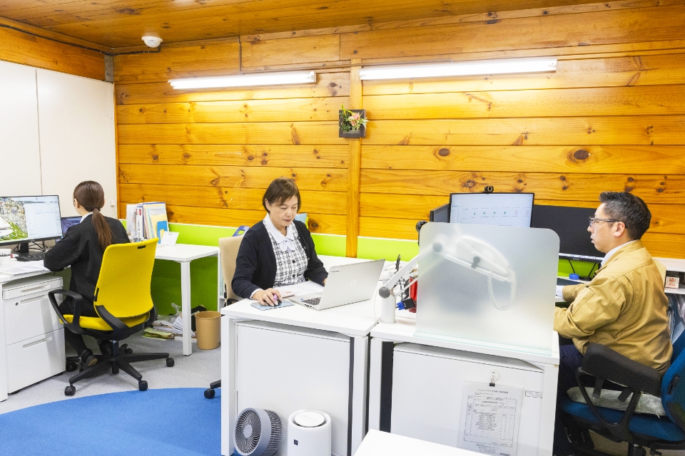 総務経理課 執務エリア